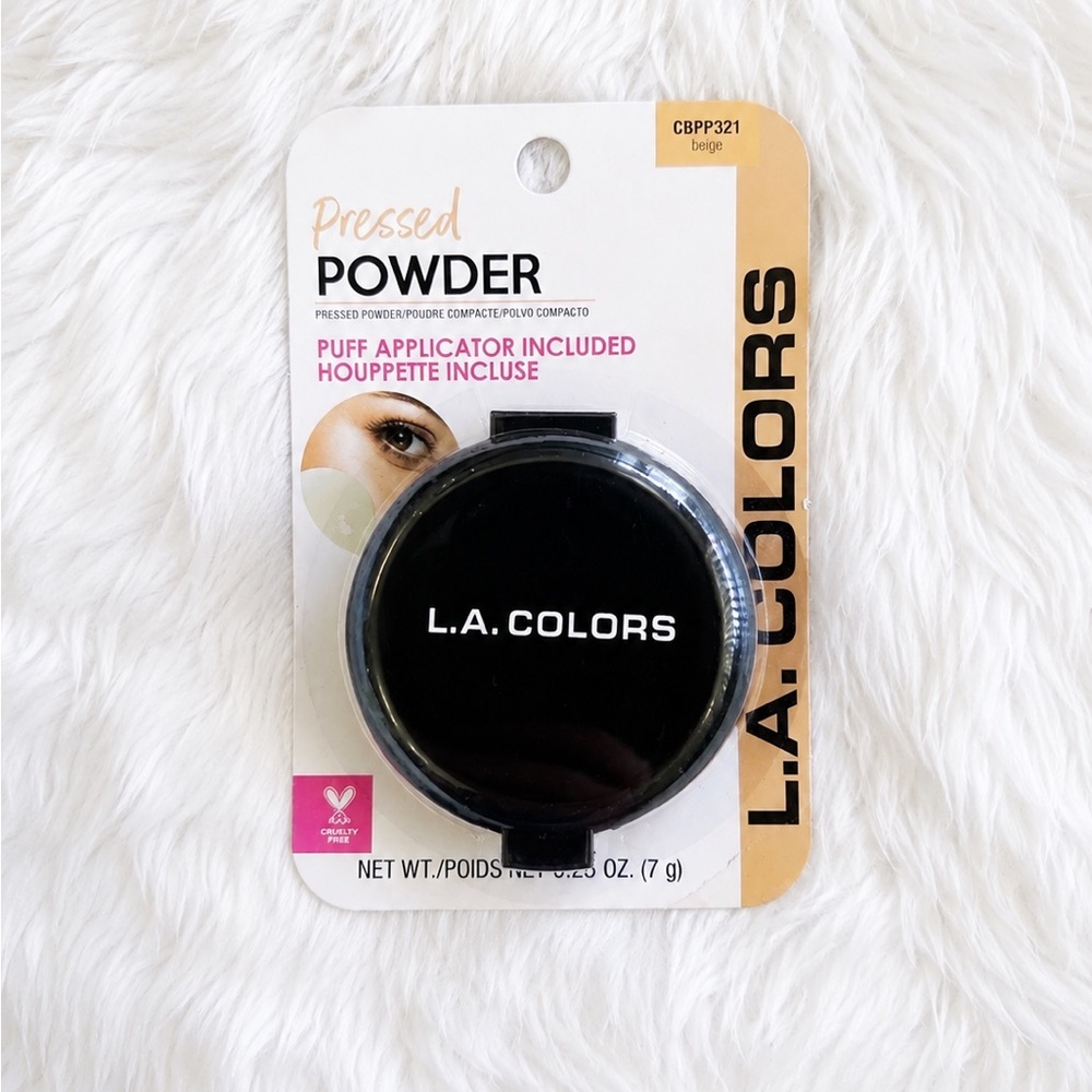 L.A. Colors Pressed Powder Beige CBPP321 | Compact Face Powder New